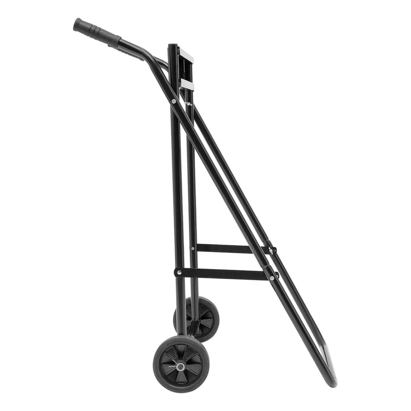 Outboard Boat Motor Cart, Heavy Duty Foldable Engine Dolly, Portable Trolley for Long/Short Shaft Motors