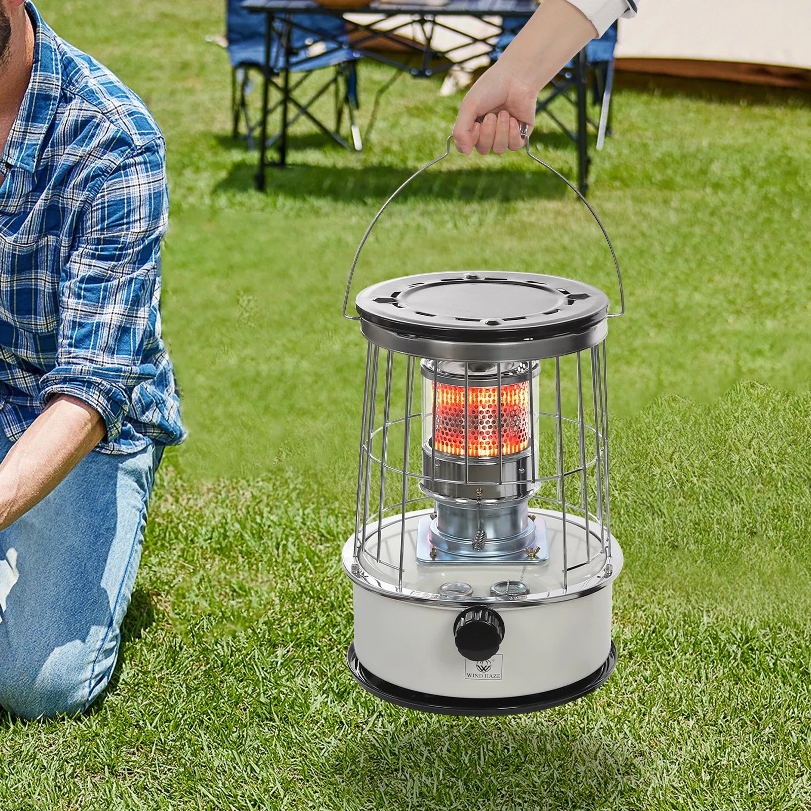 Kerosene Stove, 6L Portable Oil Burner, 9000BTU/H Indoor & Outdoor Use