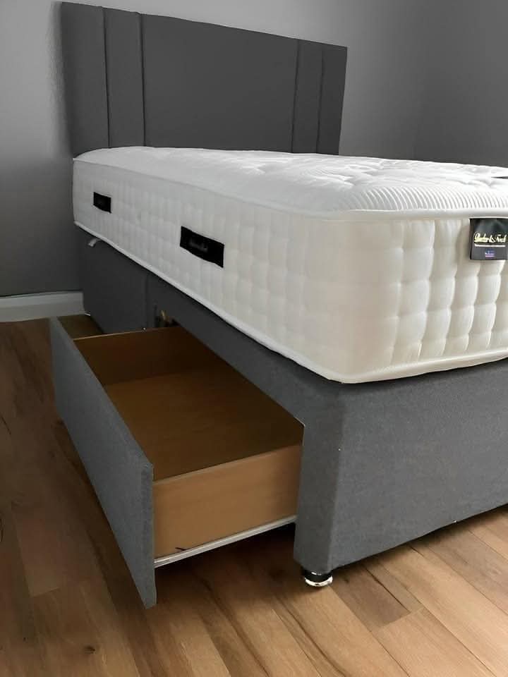Double Bed with Drawers