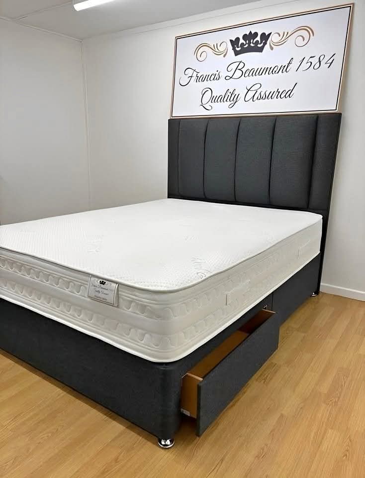 Double Bed with Drawers