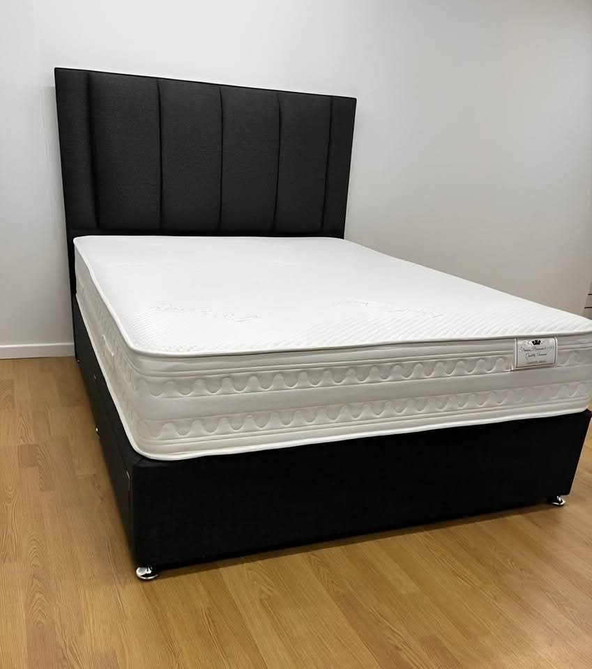 Double Bed with Drawers